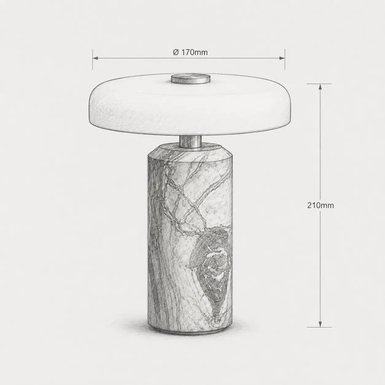 Lampe de bureau sans fil | Noctis